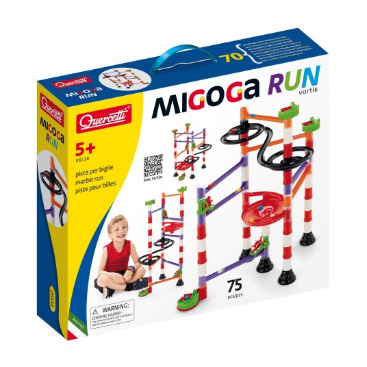 Quercetti Migoga Marble Run Vortis (75 pcs)