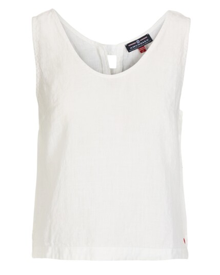 Amundsen Sports Safari Linen Top Womens Natural L