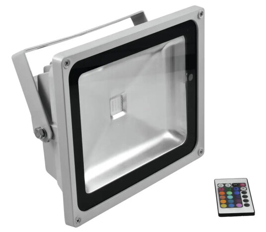 EuroLite Led Ip Fl-50 Cob Rgb 120° Rc EuroLite Led Ip Fl-50 Cob Rgb 120° Rc