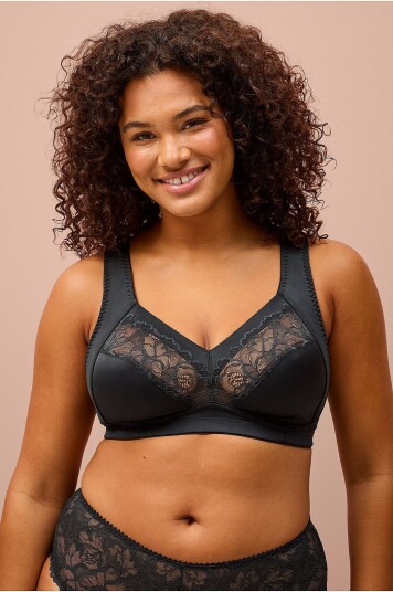 Ellos Plus Collection Myk BH Ruby Svart