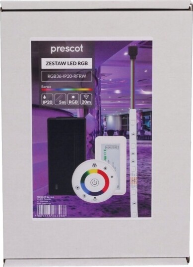 Led List Prescot Prescot Rgb36 Ip20 Rfrw 36 W Hvit Led List Prescot Prescot Rgb36 Ip20 Rfrw 36 W Hvit