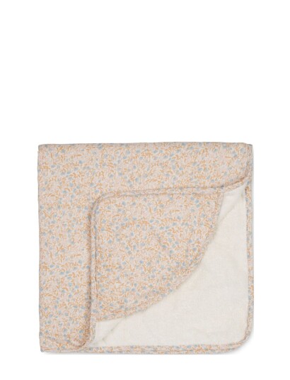 That"s Mine Hooded Towel Mini Flower Blue - Yellow - 90X 90CM