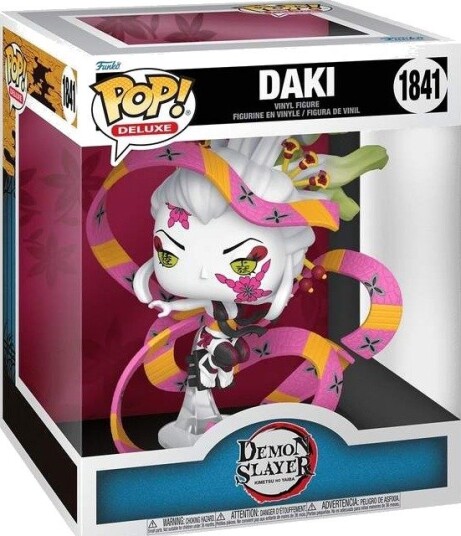 Northix Demon Slayer Daki Deluxe vinylfigur Funko Pop samleobjekt