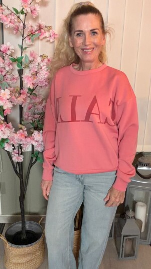 VIREFLECT O NECK L/S CALM SWEAT TOP