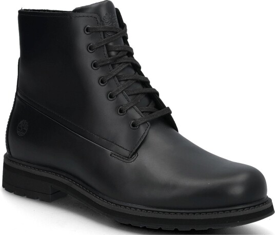 Timberland Mid Lace Up With Zip Waterproof Boot - BLK FULL GRAIN - 40
