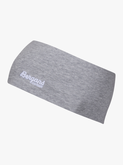 Bergans Kids Cotton Headband Grå 50