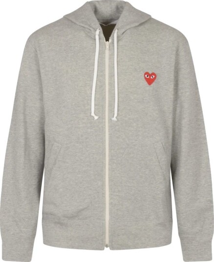 Comme des Garçons Play Herre Gensere & Hettegensere Grå S,