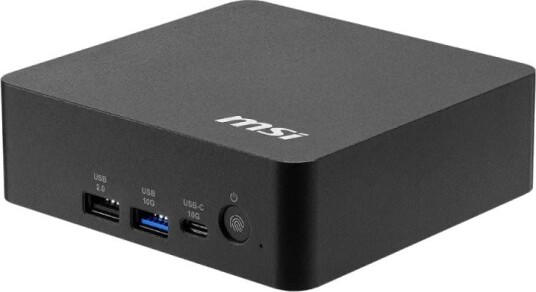 MSI Cubi NUC Mini-PC Uten Operativsystem WiFi Bluetooth Sort 3MG-005BEU