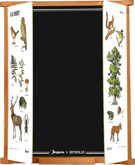 JeuJura Blackboard - Wall Triptych 82 Cm - Forest Deyrolle - Multi/patterned - ONE SIZE