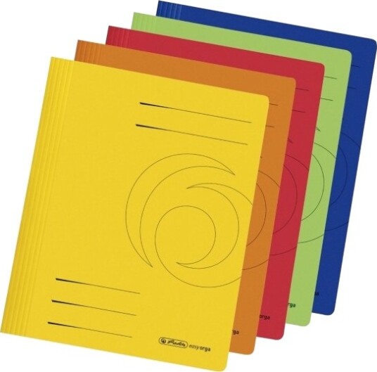 Herlitz 11037181 A4 Fotoark Kartong Blå Grønn Oransje Rød Gult 10 Stykker Herlitz 11037181 A4 Fotoark Kartong Blå Grønn Oransje Rød Gult 10 Stykker