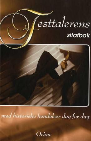 Festtalerens sitatbok, Veldig pen bok / som ny