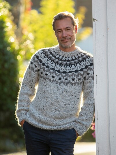 Viking Garn 2426 3A Earl Grey Genser
