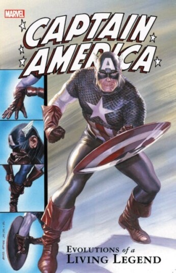 Captain America: Evolutions Of A Living Legend Av Joe Simon, Steve Englehart, Mark Gruenwald