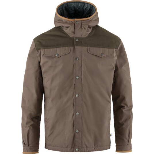 Fjellreven Men's Greenland No. 1 Down Jacket Suede Brown-Dark Olive S