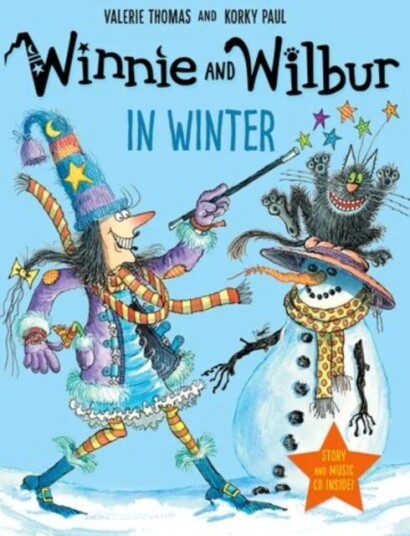 Winnie And Wilbur In Winter And Audio Cd Av Valerie Thomas