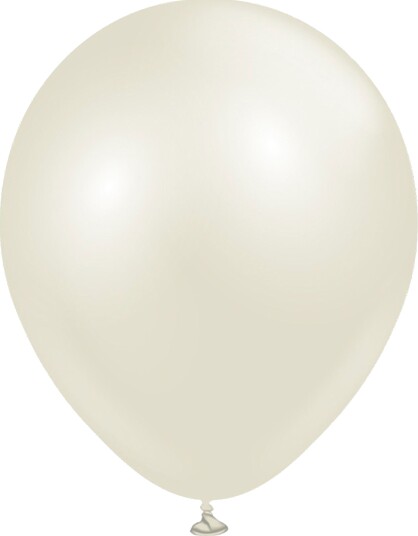 Ballongkungen Ballonger Aura Ivory White 10-pakning 1127083-10
