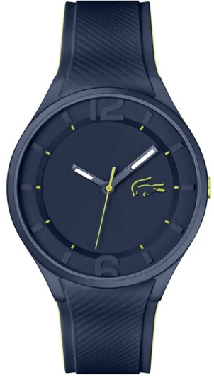 Lacoste Herreklokke 2011236 Ollie Blå/Gummi Ø44 mm
