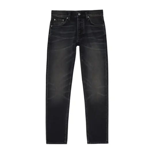Nudie Jeans Herre Jeans Svart W32 L34,