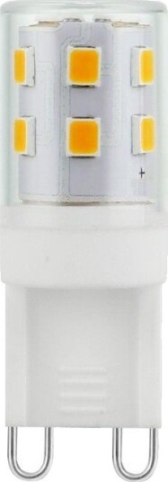 Spl G9 2,5W dimbar LED pære 4,2cm 200lm klart glass 2700K Dimbar : Dimbar Kulør : Varm