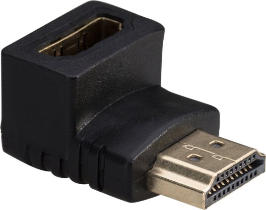 Akyga Hdmi Adapter Med Ethernet Hdmi Hann Til Hdmi Hunn Vinklet 3 M Svart Vinklet Akyga Hdmi Adapter Med Ethernet Hdmi Hann Til Hdmi Hunn Vinklet 3 M Svart Vinklet