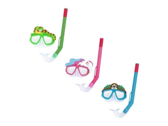 Bestway 24059 Barn Halv ansiktsmaske Polykarbonat Assorterte farger 3 år EN 16805/ASTM F963/EN1972