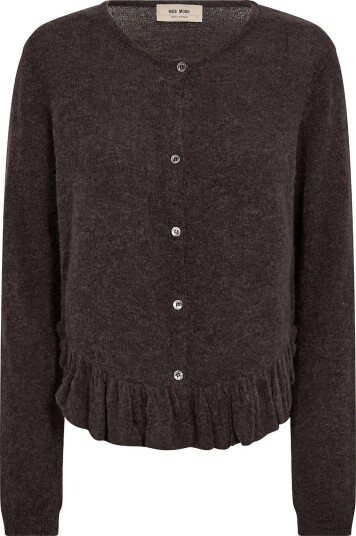 MOS MOSH Mmmape Alice Knit Cardigan   Brown   XS