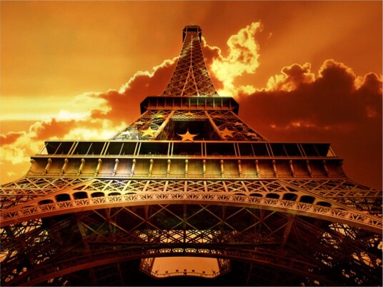 Fototapet Symbol For Paris 200x154 - Artgeist sp. z o. o.