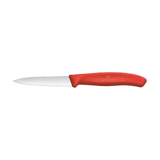 Victorinox Victorinox Swiss Classic skrellekniv tagget 8 cm Rød