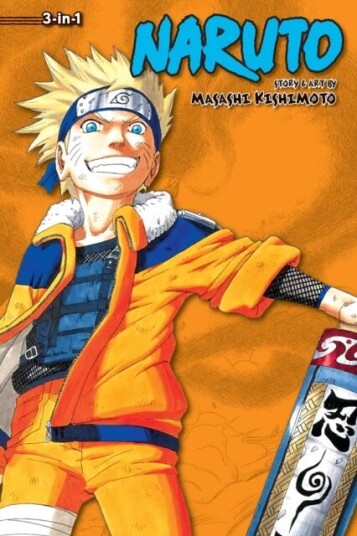 Naruto (3-In-1 Edition), Vol. 4 Av Masashi Kishimoto