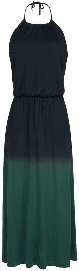 Black Premium by EMP Lang kjole Wild Tales XS til XXL Damer svart grønn