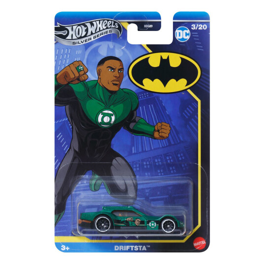 Hot Wheels Lekebil Dc Comics Silver Series 1:64 Driftsta