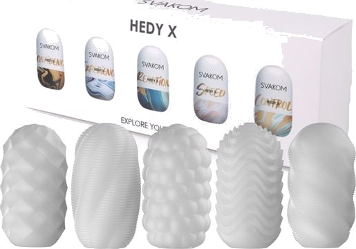 Onanihylse Hedy x Svakom 5 pk