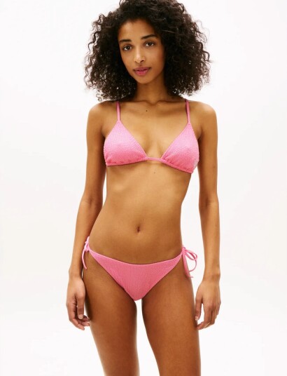 Tommy Hilfiger V String Side Tie   Pink   XL