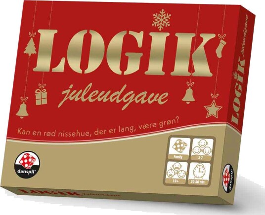 Danspil Logik Julekortspill 10 År+
