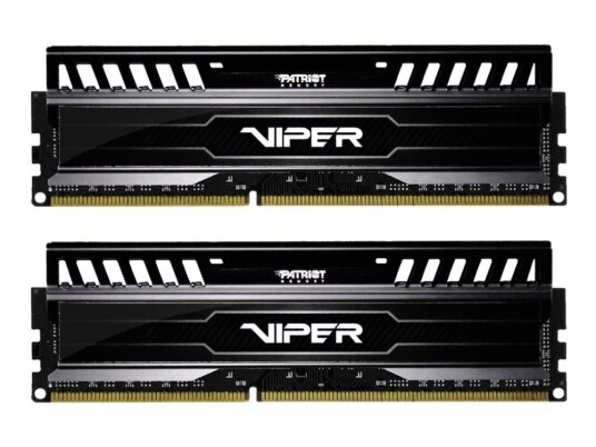 Patriot Extreme Performance Viper 3 Series Black Mamba Edition - DDR3 - sett - 16 GB: 2 x 8 GB - DIMM 240-pin - 1866 MHz / PC3-15000 - CL10 - 1.5 V - Patriot Extreme Performance Viper 3 Series Black Mamba Edition - DDR3 - sett - 16 GB: 2 x 8 GB - DIMM 240-pin - 1866 MHz / PC3-15000 - CL10 - 1.5 V -