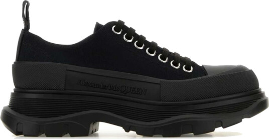Alexander McQueen Dame Sko Svart 38 EU,
