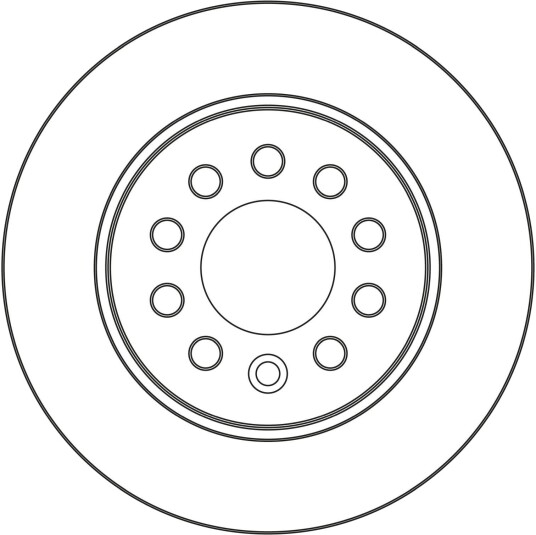 Bremseskive TRW DF4146
