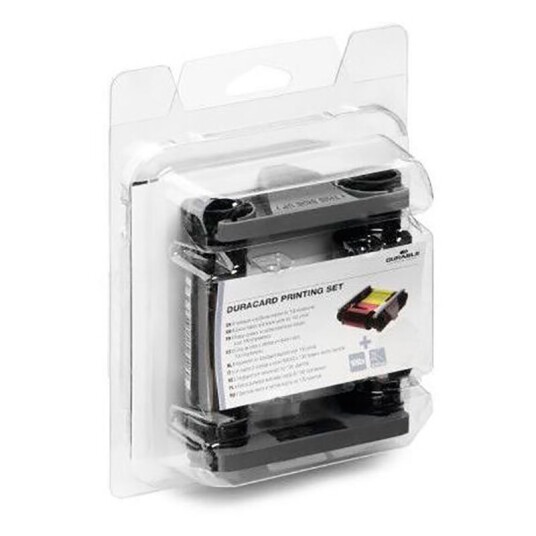 Slitesterk blekkpatron for Duracard ID 300 kortskriver 500 kort Sort Slitesterk blekkpatron for Duracard ID 300 kortskriver 500 kort Sort