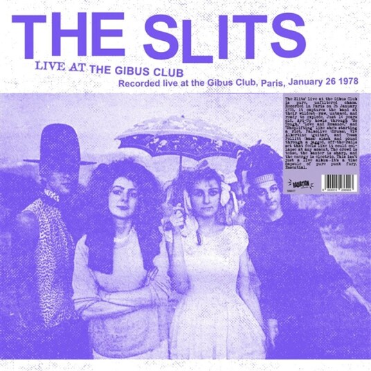 The Slits Live At The Gibus Club Limited Edition Uk Vinyl