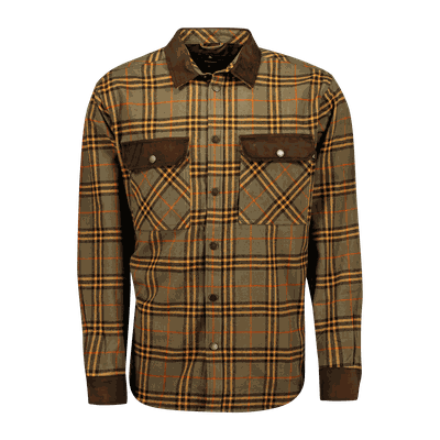 Seeland Banff Shirt flanellskjorte Grønn XL Seeland Banff Shirt flanellskjorte Grønn XL
