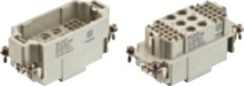 Harting 09 38 042 3101 Hann K6/36 Grå Polykarbonat 690 V 40 A Iec 61984 En 60664 1 Dnv Gl Ul 1977 Ecbt2.E235076 Csa C22.2 No. 182.3 Ecbt8.E235076