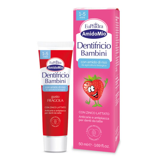Xylitol Børnetannkrem EUPHIDRA Strawberry 1-5 år 50 ml Xylitol Børnetannkrem EUPHIDRA Strawberry 1-5 år 50 ml