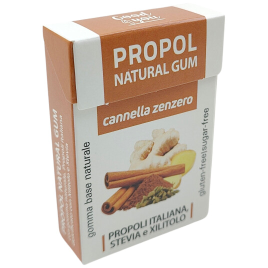 Naturlig propolis Tyggegummi PROPOL kanel + ingefær