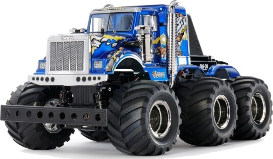 Tamiya 1/18 Konghead 6x6 Radiostyrt Byggesett