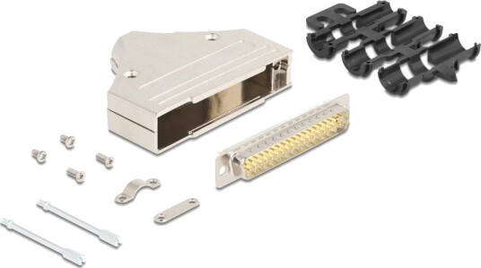 Delock Seriell Kontakt Db-37 Hann Til 37 Soldering Pin Sølv