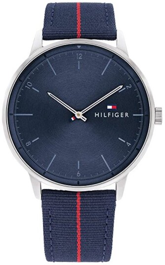 Tommy Hilfiger Herreklokke 1791844 Hendrix Blå/Lær Ø43 mm