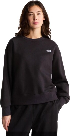 The North Face W Tnf Essential Simple Dome Boxy Os Crew   Black   M