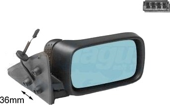 Sidespeil VAN WEZEL 0640808