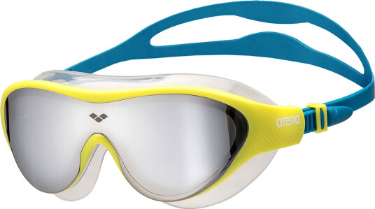 Arena svømmebrille til barn 6 12 The One Gul/sølv Speil linse Arena svømmebrille til barn 6 12 The One Gul/sølv Speil linse