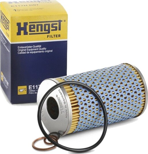 Oljefilter HENGST FILTER E117H D07 Oljefilter HENGST FILTER E117H D07